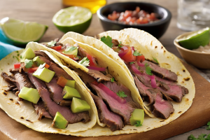 Savory Flank Steak Tacos