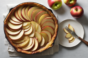 Caramelized Apple Skillet Tart