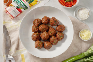 Zesty Pineapple Meatballs